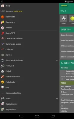 Bet365 android App screenshot 3