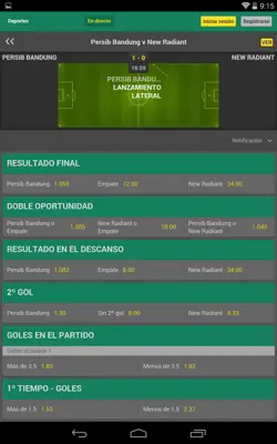 Bet365 android App screenshot 4